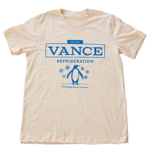 The Office — Vance Refrigeration — Dunder Mifflin, Scranton sarcastic parody — Premium Unisex t-shirt