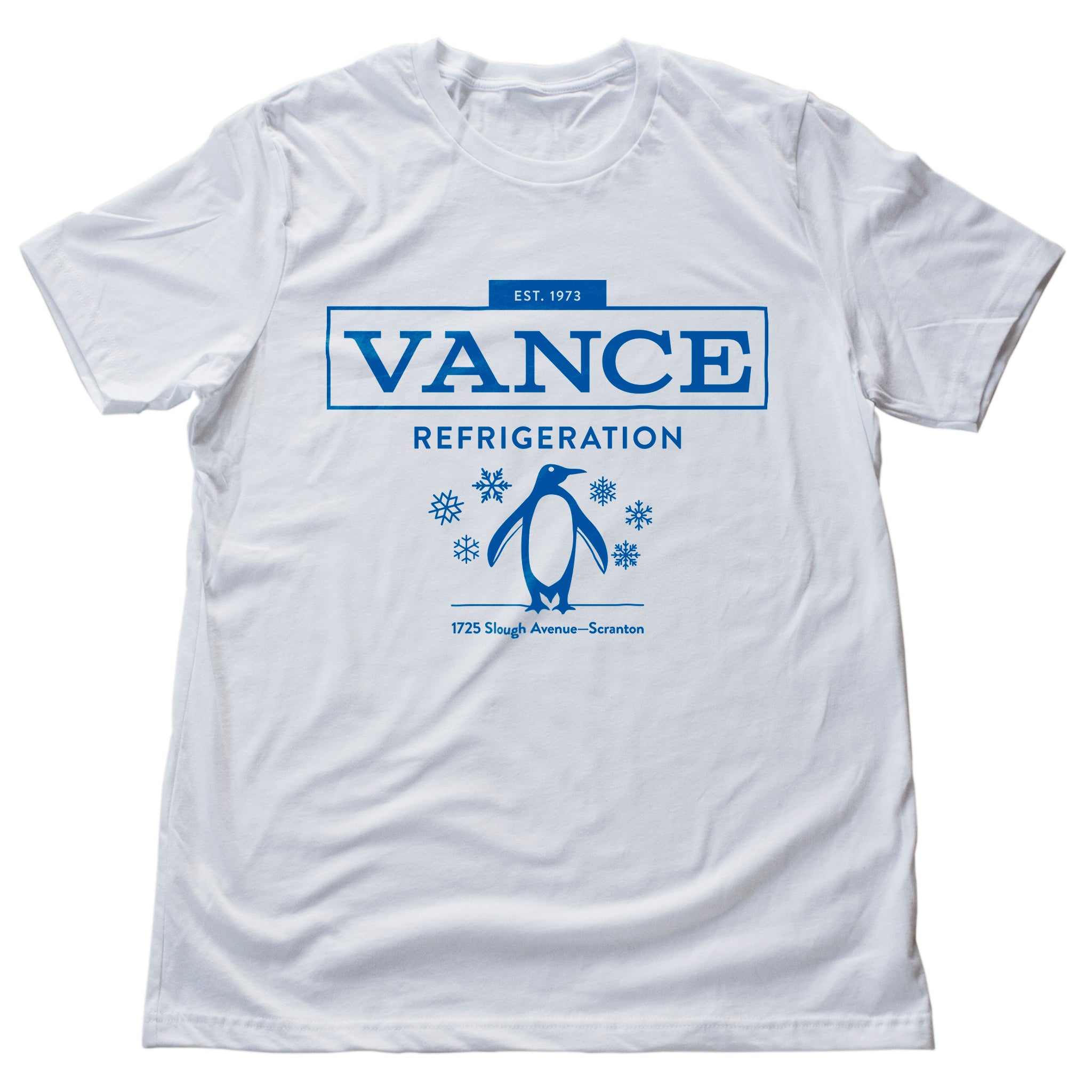 The Office — Vance Refrigeration — Dunder Mifflin, Scranton sarcastic parody — Premium Unisex t-shirt