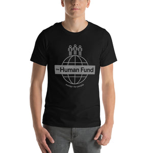 The Human Fund Seinfeld tv show parody — a mock charity. George Costanza made up a charity for fake donations as a Christmas gift. This premium unisex t-shirt was created by a graphic designer to represent this fake charity. Visit TheLemonMachine.com