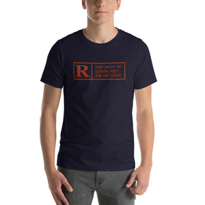 Rated R — Some Adult Content, a premium t-shirt