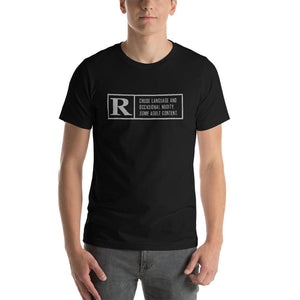 Rated R — Some Adult Content, a premium t-shirt