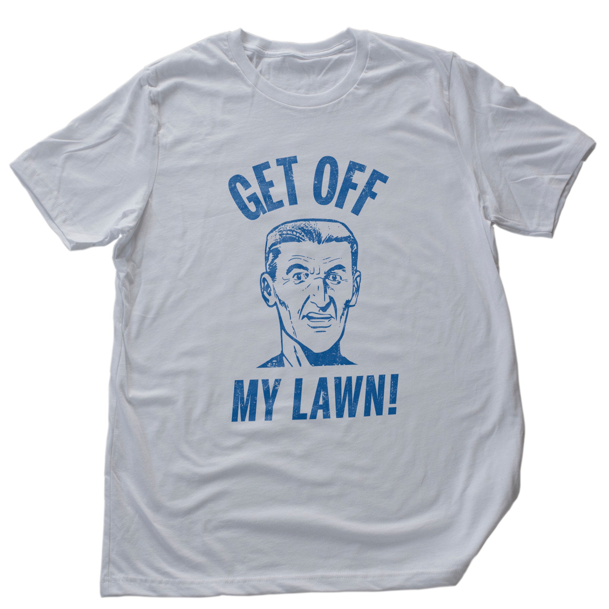 Get Off My Lawn! — Premium Unisex T-Shirt for the proud Boomer