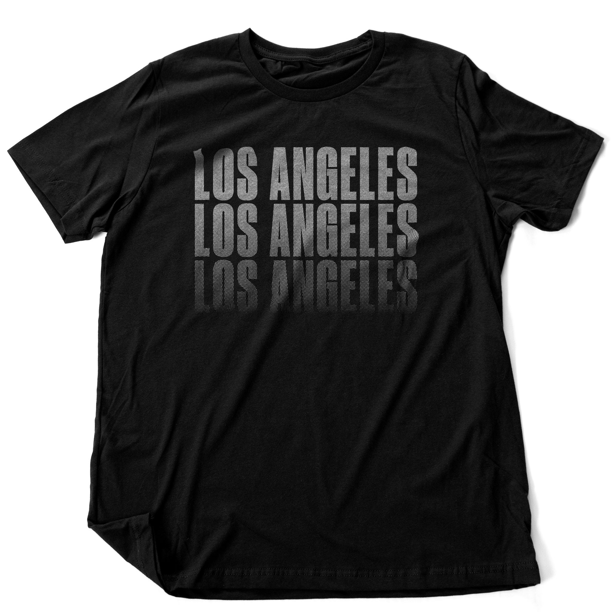 Los Angeles LA Kings Retro Brand Purple Soft Cotton Short Sleeve T