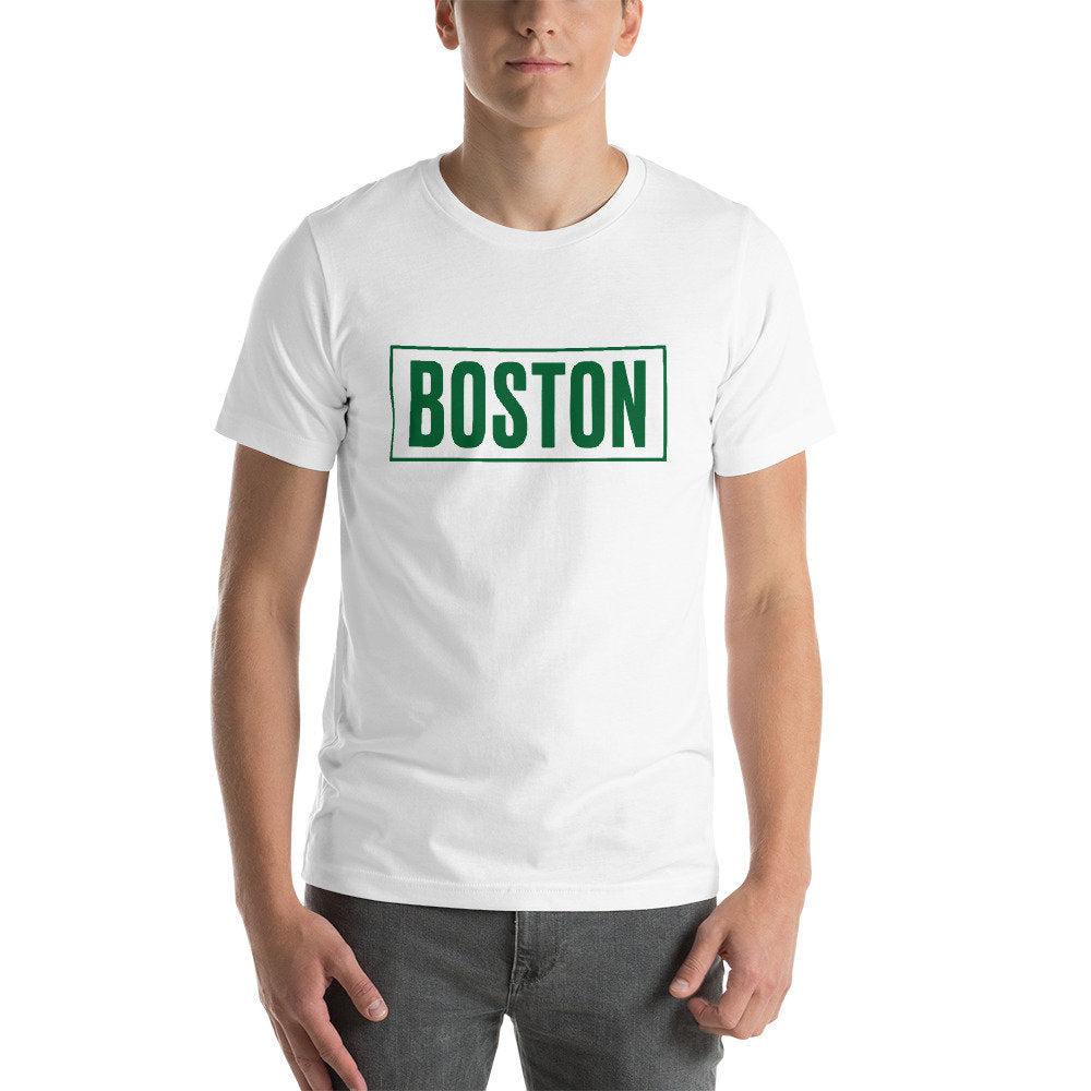 BOSTON Box — Premium Short-Sleeve Unisex T-Shirt