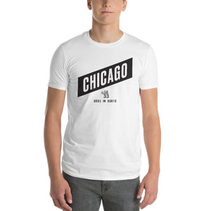 CHICAGO — Retro | Vintage-inspired Premium Unisex T-Shirt