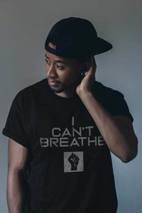 I Can't Breathe — GEORGE FLOYD PROTEST — Short-Sleeve Unisex T-Shirt