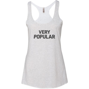 Very Popular - Sarcastic(?) Women's Racerback Tank